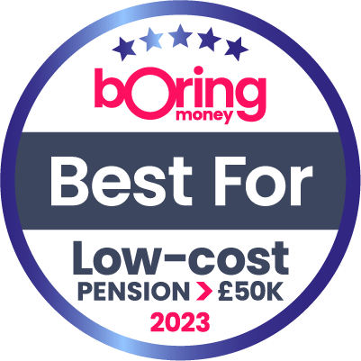 Best Low Cost Pension More Than 50K