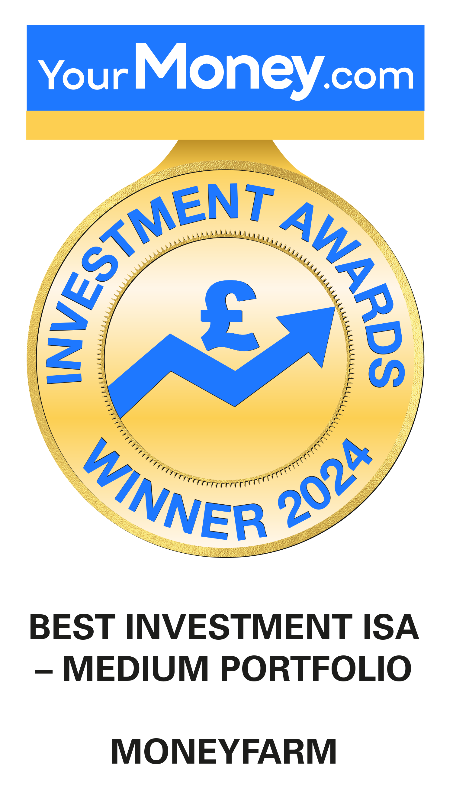 Investment awards winner badge 2023